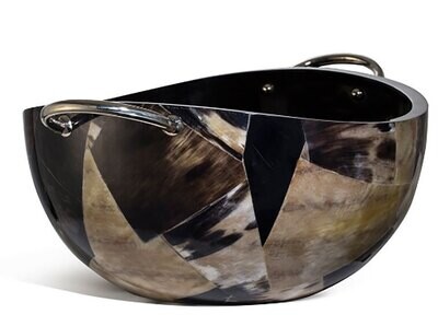 LADORADA Horn Veneer Serving Bowl SB-HL-CH-1712, MPN: SB-HL-CH-1712,