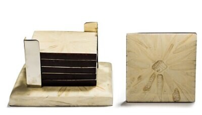 LADORADA Light Almendro Coaster Set CO-AL-CO-0606, MPN: CO-AL-CO-0606,