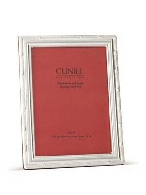 Cunill America Ribbon 5 x 7 Inch Picture Frame - Sterling Silver, MPN: 82457