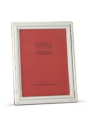 Cunill America Ribbon 8 x 10 Inch Picture Frame - Sterling Silver, MPN: 82479