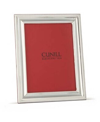 Cunill America Rope 5 x 7 Inch Picture Frame - Sterling Silver, MPN: 4457