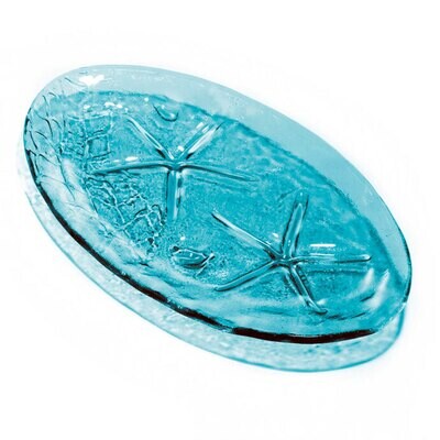 Annieglass Ultramarine Oval Tray 12 1/2 x 7 1/2 Inch, MPN: U115, UPC: