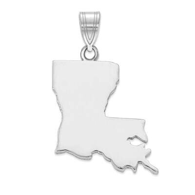 La State Pendant Bail Only 14k White Gold XNA707W-LA, MPN: XNA707W-LA, 886774753508
