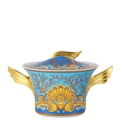 Versace La Mer Soup Tureen 77 ounce, MPN: 19300-409608-11020, 790955099692