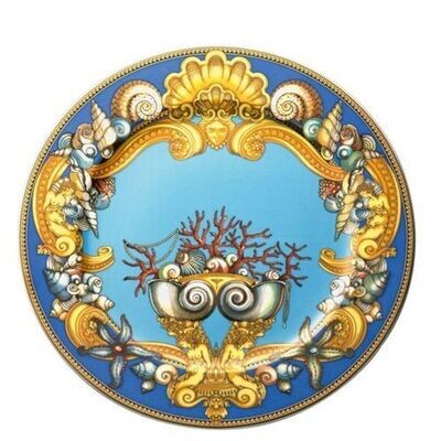 Versace La Mer Service Plate 12 inch, MPN: 19300-409608-10230, 790955082083