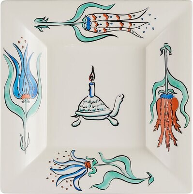 Gien La Favorite Square Candy Tray Xl 1859C1XL01, MPN: 1859C1XL01, 3660838027029