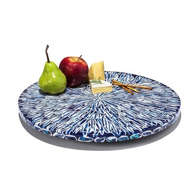 LADORADA Blue Almendro Revolving Tray LS-AU-NA-1600, MPN: LS-AU-NA-1600,