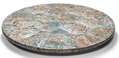 LADORADA Mother Of Pearl Natural Revolving Tray LS-MP-NA-1600, MPN: LS-MP-NA-1600,