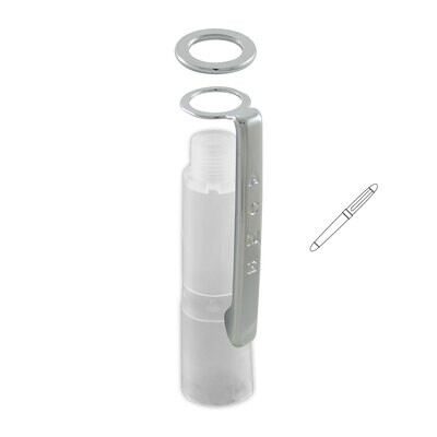 Acme Pushoff with Chrome Washer &amp; Clip For Standard Bullet Roller Ball Pens ZPPUSHOFFWCB, MPN: ZPPU…