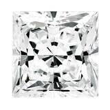 White Topaz 3mm Princess AA Quality WT-0300-SQP-AA, MPN: WT-SQP-AA,