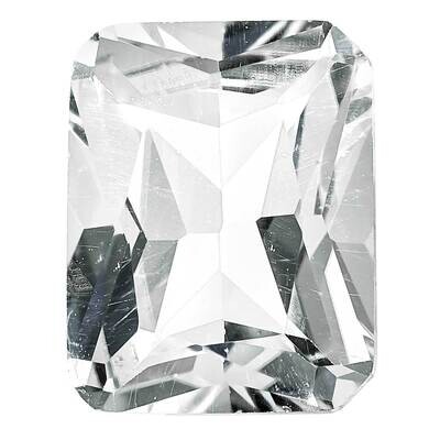 White Topaz 6x4mm Octagon Radiant Cut AA Quality WT-0604-OCR-AA, MPN: WT-OCR-AA,