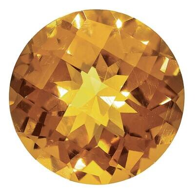 Whiskey Quartz 10mm Round Checkerboard AA Quality WQ-1000-RDX-AA, MPN: WQ-RDX-AA,