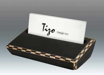 Tizo Business Card Holder Checkers NC422BKCD, MPN: NC422BKCD,