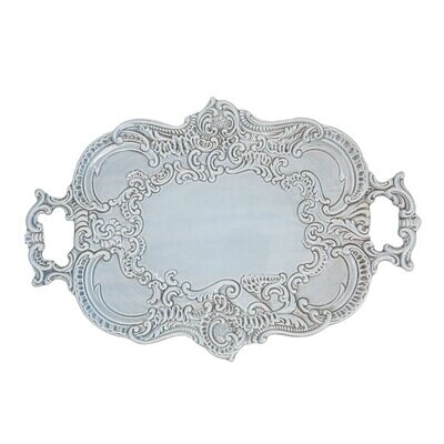 Arte Italica Baroque Tray Blue FIN2685B