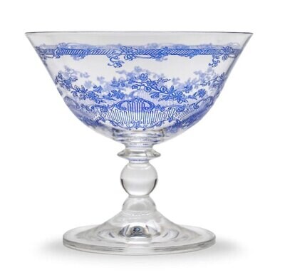 Arte Italica Giardino Blue Compote GIA103B