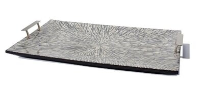 LADORADA Gray Almendro Serving Tray ST-GA-FH-2114, MPN: ST-GA-FH-2114,