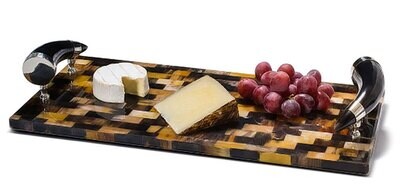 LADORADA Horn Veneer Large Serving Board CB-HD-HH-2010, MPN: CB-HD-HH-2010,