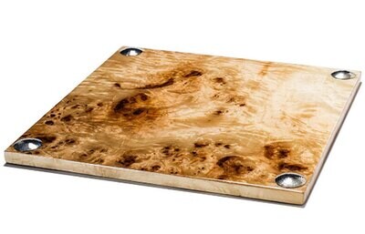 LADORADA Burl Veneer Large Serving Board CB-BU-SS-1414, MPN: CB-BU-SS-1414,