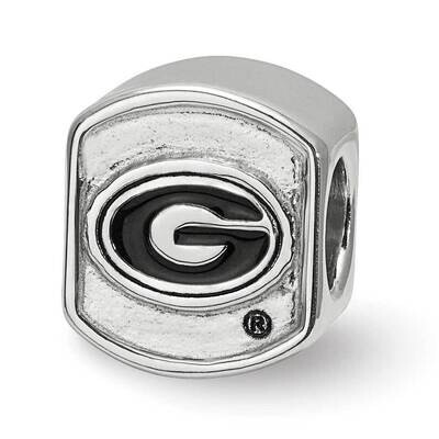 Sterling Silver University of GEORGIA TEAM BEAD UGABEAD-SS