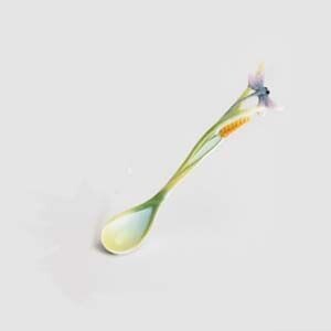 Franz Porcelain Dragonfly Spoon FZ00141, MPN: FZ00141,