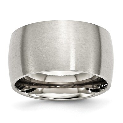 12mm Brushed Band Stainless Steel SR112 by Chisel, MPN: SR112, 886774423197