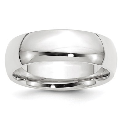 7mm Comfort-Fit Band 14k White Gold Engravable WCF070-10.5, MPN: WCF070-10.5, 886774502595