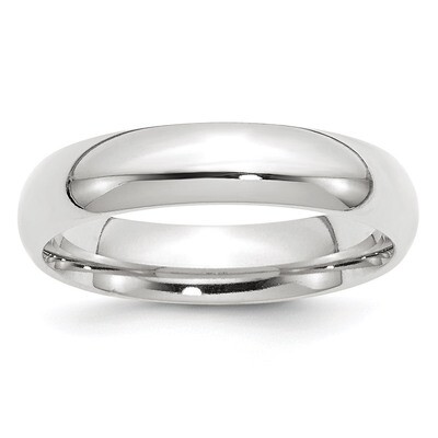 5mm Comfort-Fit Band 14k White Gold Engravable WCF050-10, MPN: WCF050-10, 886774502168