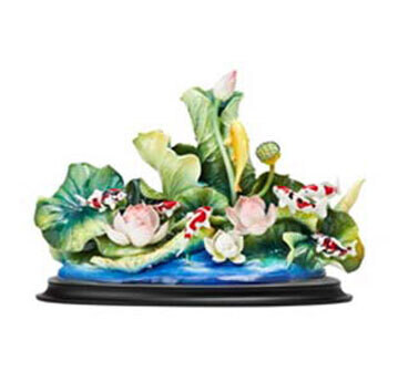 Franz Porcelain Seven Carps Figurine Limited Edition FZ03693, MPN: FZ03693,