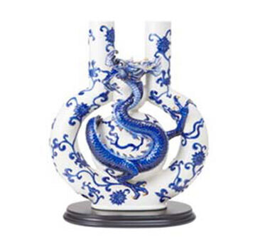 Franz Porcelain Dragon Vase Limited Edition FZ03674, MPN: FZ03674,