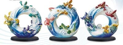 Franz Porcelain Position and Wealth
Nine Dragons Porcelain Figurines FZ03627, MPN: FZ03627,