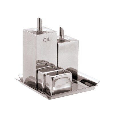 Sambonet sky lunch set 5 piece - 18/10 stainless steel, MPN: 56793-05, 790955935167