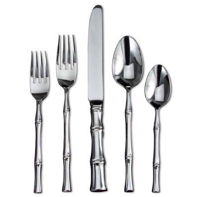 Ricci Bamboo 5 Piece Place Setting, MPN: 1013, 644907010139