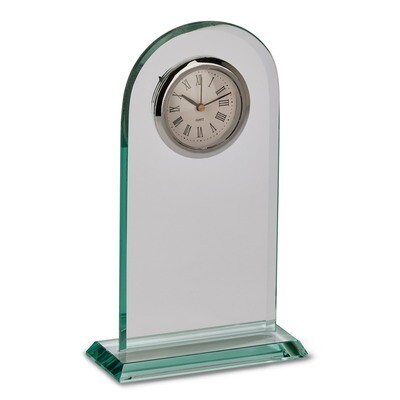 Glass Arched Clock Engravable GM18684, MPN: GM18684, 47105043815