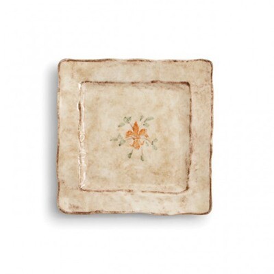 Arte Italica Medici Square Salad Dessert Plate MED9722