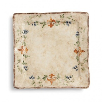 Arte Italica Medici Square Dinner Plate MED9727