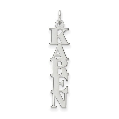 Nameplate Sterling Silver XNA100SS, MPN: XNA100SS, 886774565767