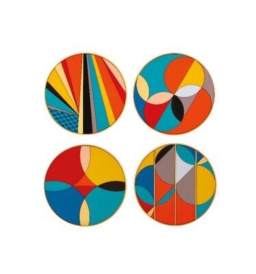 Vista Alegre Futurismo Set of 4 Coasters 21139248, MPN: 21139248,