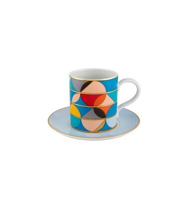 Vista Alegre Futurismo Tea Cup And Saucer 21138605, MPN: 21138605,
