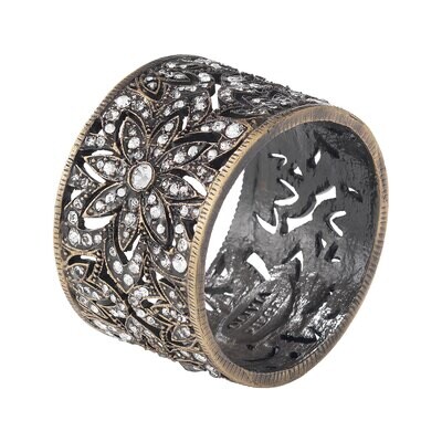 Olivia Riegel Bronze Windsor Napkin Ring Set of 4 NR1004, MPN: NR1004,