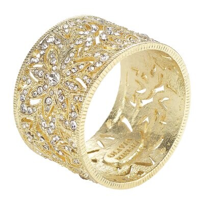 Olivia Riegel Gold Windsor Napkin Ring Set of 4 NR1003, MPN: NR1003, 850006219209