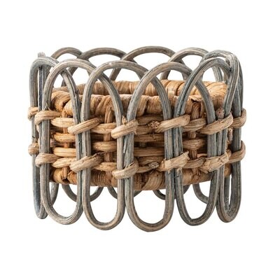 Juliska Provence Rattan Chambray Napkin Ring LR51/47, MPN: LR51/47, 810034839480