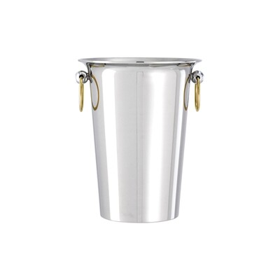 Sambonet elite white wine cooler 7 7/8 inch diameter - 18/10 stainless steel, MPN: 56118-20, 790955…
