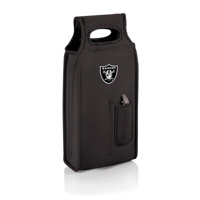 NFL Oakland Raiders Samba Black Wine Tote with Corkscrew GC5195, MPN: GC5195, 99967326421