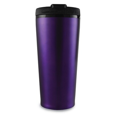 Purple Engravable 16 oz Travel Tumbler Stainless Steel GM13842, MPN: GM13842,