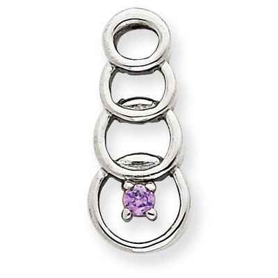 1 Birthstone Family Pendant 14k White Gold XMPW51/1, MPN: XMPW51/1, 883957417301