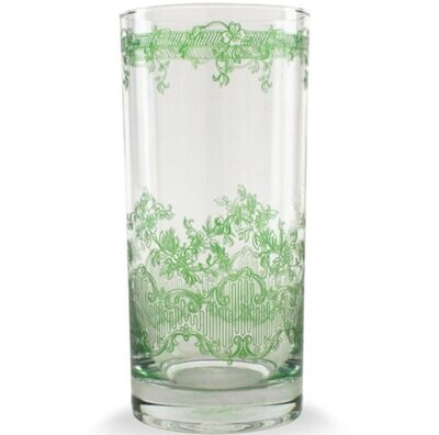 Arte Italica Giardino Green Highball Glass GIA25GN