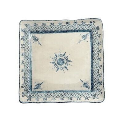 Arte Italica Burano Large Square Platter BUR6825