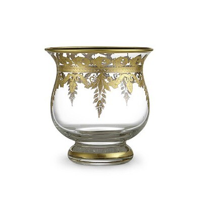 Arte Italica Vetro Gold Votive Candleholder VG2099