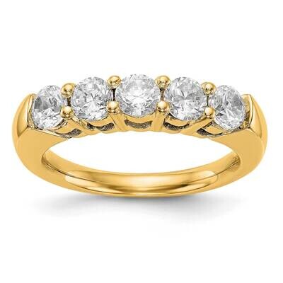 5-Stone Diamond Band 14k Yellow Gold RM3173B-110-YAA, MPN: RM3173B-110-YAA,