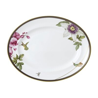 Wedgwood Hummingbird Oval Platter 13.75 Inch 1056245, MPN: 1056245, 701587439848